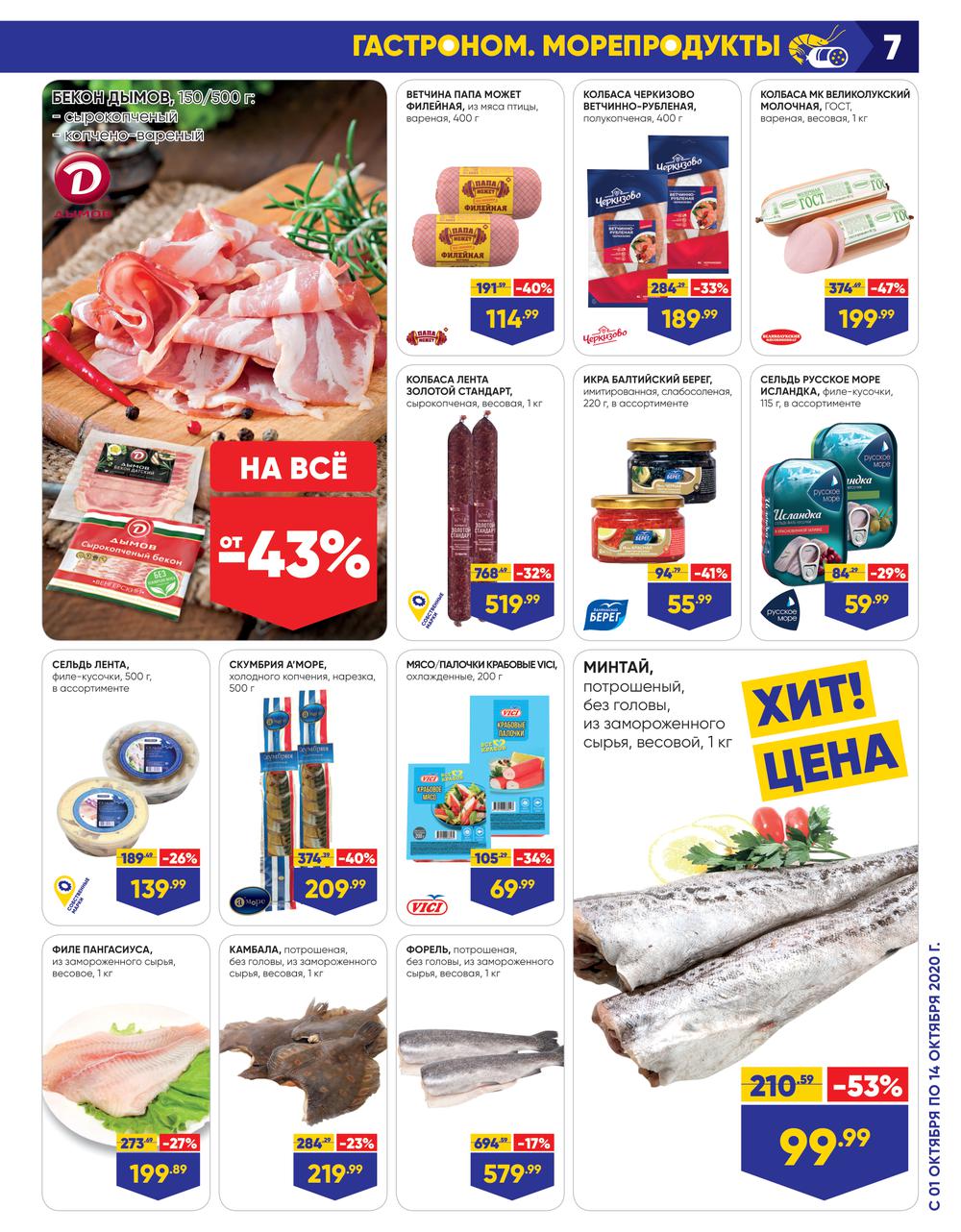 Какие цены в ленте на продукты