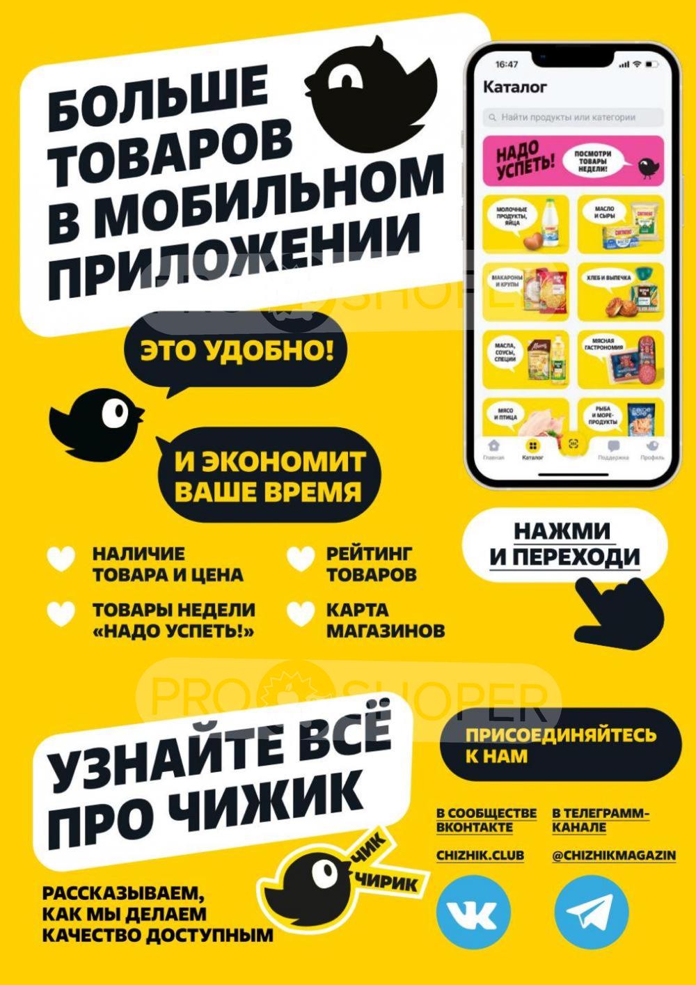Каталог Чижик - Акции сегодня - с 6 июня 2024 - Челябинск