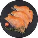 Лосось подкопчённый филе ломтики Чили,, 1кг