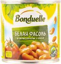 Фасоль в томатном соусе Бондюэль белая Кубанские консервы ж/б, 425 г