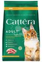 Корм Cattera с курицей сухой полнорационный для взрослых кошек, 300г