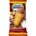 Мороженое Вологодский Пломбир Шоколадный в вафельном стаканчике 12% 100г