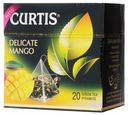 Чай зеленый Curtis Delicate Mango 20 пирамидок по 1,8 г