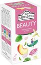 Чайный напиток Ahmad Tea Beauty персик-кэроб-роза в пакетиках 1,5 г х 20 шт