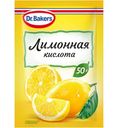 Кислота лимонная Dr.Bakers, 50г