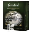 Чай GREENFIELD Earl Grey Fantasy black пакетированный 100х2г
