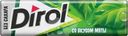 Жевательная резинка Dirol со вкусом мяты без сахара 13.6г