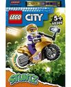 Конструктор Трюковый мотоцикл с экшн-камерой LEGO City Stuntz 60309 5+, 14 элементов