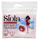 Ватные палочки zip-lock пакет SIOLA, 100 шт