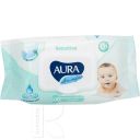 Влажные салфетки AURA ULTRA COMFORT экстрракт алоэ для детей 100шт