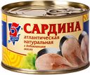 Сардина, 5 МОРЕЙ, 250г 