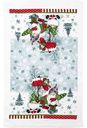 Полотенце кухонное Снежный гном, 38х63см