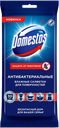 Салфетки влажные для очищения поверхностей DOMESTOS антибактериальные, 30шт