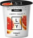 Йогурт Liberty с грейпфрутом 2,9%, 130 г