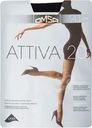 Колготки Omsa Attiva 20 Nero Черные Размер 5