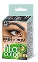 Стойкая крем-краска для бровей и ресниц Fito color