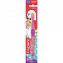 Зубная щетка детская на присоске Colgate Barbie 5+ супермягкая, цвета в ассортименте