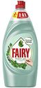 Гель для мытья посуды пена-эффект Fairy Нежные руки Чайное дерево и мята, 900мл
