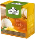 Чай зеленый Ahmad Tea Citrus Sorbet Цитрусовый сорбет с ароматом цитрусовых и мяты в пирамидках 1,8 г х 20 шт