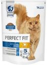 Корм сухой Perfect Fit с курицей для живущих в помещении взрослых кошек полнорационный 650г