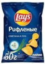Чипсы Lay's 50гр сметана лук