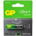 Батарейки GP Ultra Plus Alkaline AA, 4шт