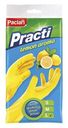 Перчатки Paclan Practi с ароматом лимона размер L 1 шт