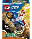 Конструктор Реактивный трюковый мотоцикл LEGO City Stuntz 60298 5+, 14 элементов
