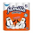 Туалетная бумага "Comfort", Familia, 2 слоя, 32 рулона