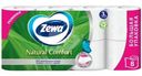 Туалетная бумага Zewa Natural Comfort 3 слоя, 8шт
