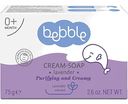 Крем-мыло детское Bebble Лаванда, с рождения, 75г