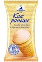 Мороженое Петрохолод Как раньше Пломбир крем-брюле в вафельном стаканчике 12%, 70г