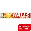 HALLS Карамель леденцовая Манго 25г бум/уп (Монделис):12/360