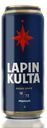 Пиво светлое фильтрованное, 4,5%, Lapin Kulta, 0,45 л