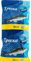 Треска Fish House тихоокеанская филе без кожи замороженная 600г
