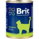 Корм для кошек Brit говядина, 340 г