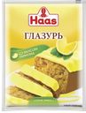 HAAS Глазурь со вкусом лимона 75г сашет(Пец-Хаас):10