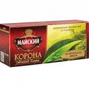 Чай чёрный Майский Корона Российской Империи из крупного листа, 25×2 г