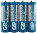 Батарейка GP Power Plus R6 солевая AA, 4 шт