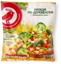 Овощи АШАН по-деревенски замороженные, 400 г