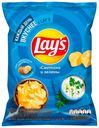 Чипсы картофельные Lay's сметана и зелень 70 г