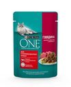 Корм для кошек Purina One Говядина с морковью 75г