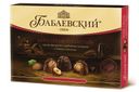 Конфеты «Бабаевский», целый фундук и дробленный миндаль в темном шоколаде 200г