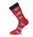 Носки мужские Easy Touch Динозавры цвет: красный/чёрный/белый, 42-44 р-р
