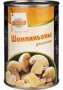 Шампиньоны Глобус резаные, 400г