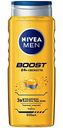 Гель для душа мужской 3 в 1 Nivea Boost, 500 мл