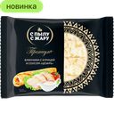 Блинчики С пылу с жару Premium с курицей и соусом Цезарь, 240 г