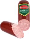 Колбаса копчено-вареная МК ВЕЛИКОЛУКСКИЙ Сервелат Зернистый
