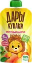 Пюре фруктовое с 6 месяцев Дары Кубани фруктовый Салатик Южная Соковая Компания пауч, 90 г