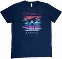 Футболка мужская Donland California Dreaming, цвет: тёмно-синий, размер: M-2XL